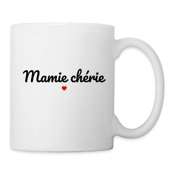 Geliebte Mutter - Tasse - Weiß - Rechts