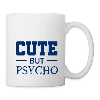 Cute But Psycho - Sweet But Crazy - Crazy - Mug - white - Right