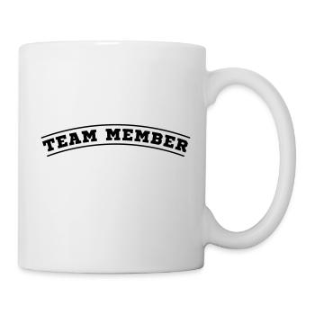 Conception des membres de l’équipe - Mug blanc - blanc - Droite