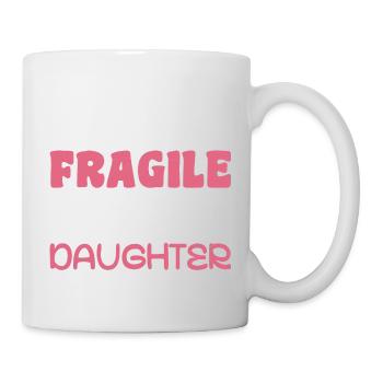 I Just Dropped My Daughter At College Drop Off Mom - Mug blanc - blanc - Droite