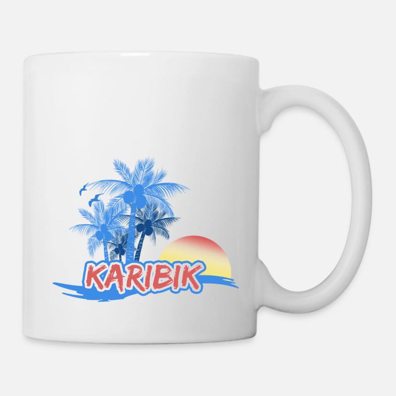 Karibik - Tasse - Weiß