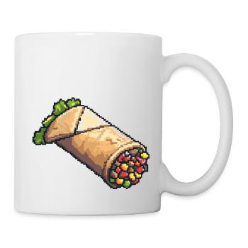 Burrito Pixel Icon - Mug - white - Right