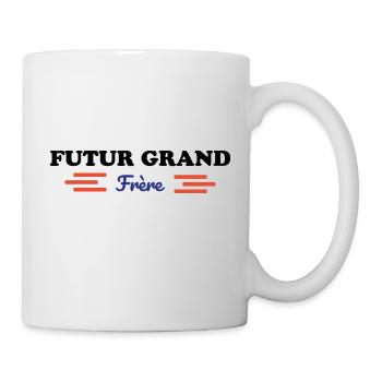 Futur grand frère - annonce futur grand frère - Mug blanc - blanc - Droite
