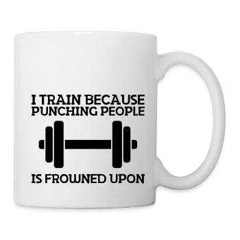 Fitness Athlètes Sports Musculation Sports de fitness - Mug blanc - blanc - Droite