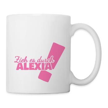 Vorname Alexia - Tasse - Weiß - Rechts