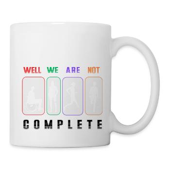 Vielfalt in Einheit - Amputee - Tasse - Weiß - Rechts