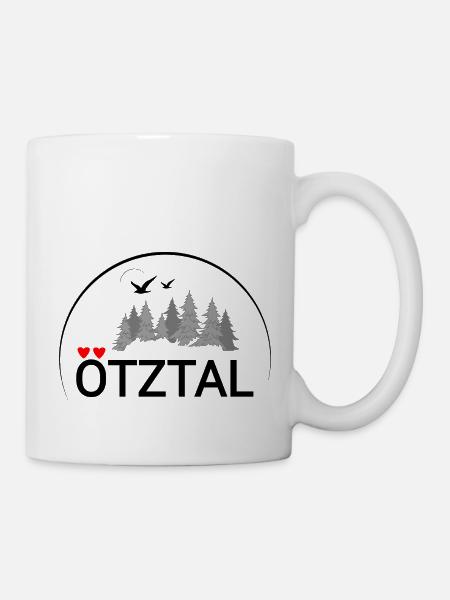 Ötztal Liebe - Tasse - Weiß