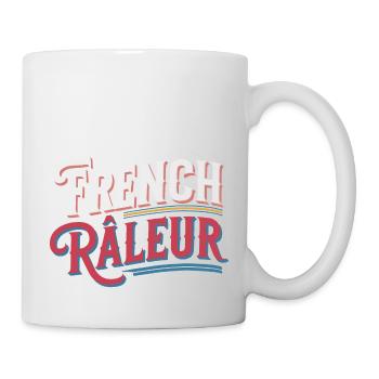 French râleur - Mug blanc - blanc - Droite