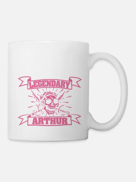 Fasching Arthur - Tasse - Weiß