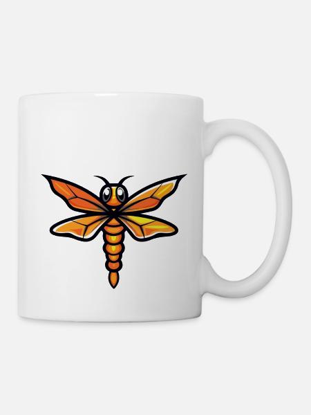 libelle - Tasse - Weiß