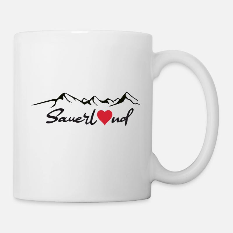 Sauerland Sticker - Mug - white