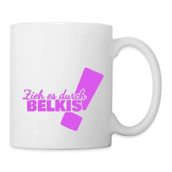 Vorname Belkis - Tasse - Weiß - Rechts