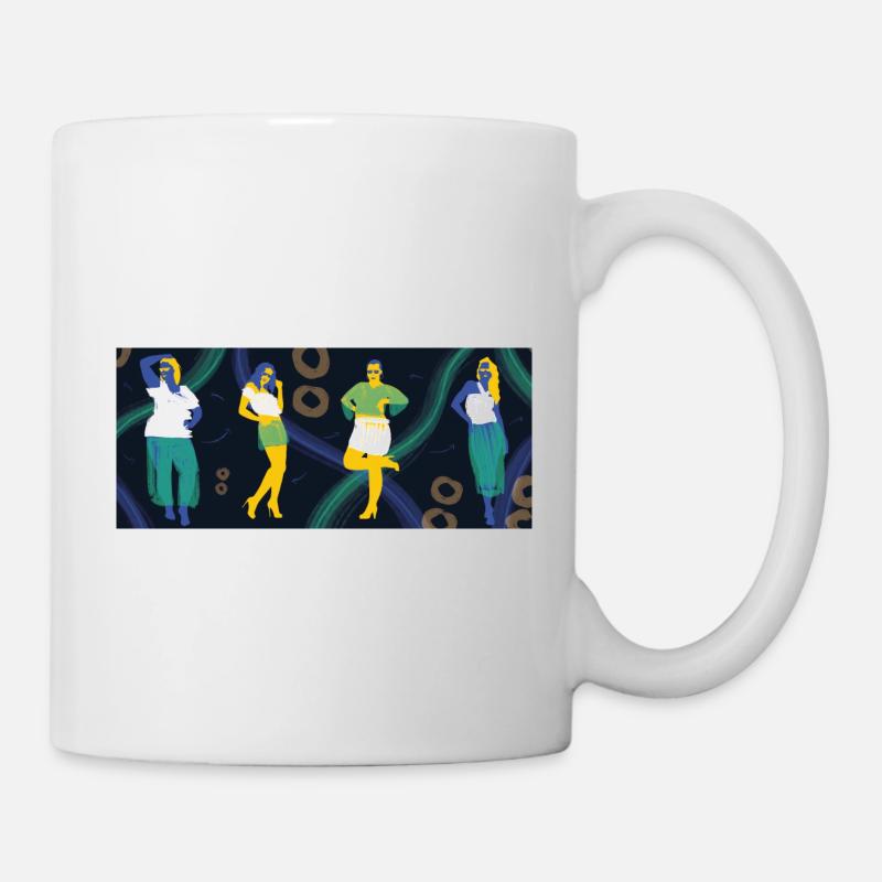 Null Abfall - Tasse - Weiß