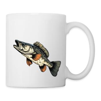 poisson - Mug blanc - blanc - Droite