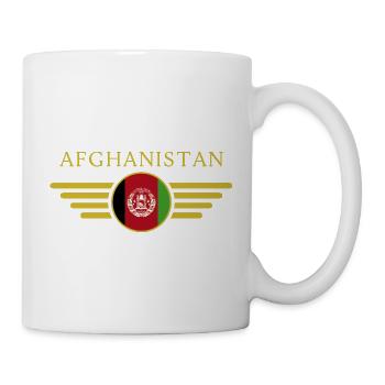 I Love Afghanistan, Elegance Style Design T-Shirt - Mug - white - Right