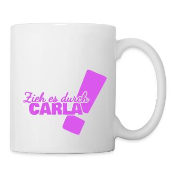 Vorname Carla - Tasse - Weiß - Rechts