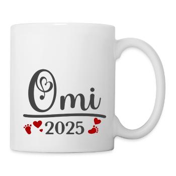 Omi 2025 - Tasse - Weiß - Rechts