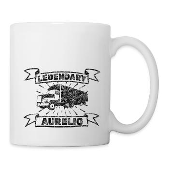 Geschenk für Aurelio - Tasse - Weiß - Rechts