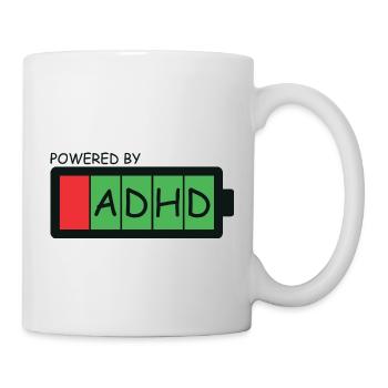 ADHS - Tasse - Weiß - Rechts