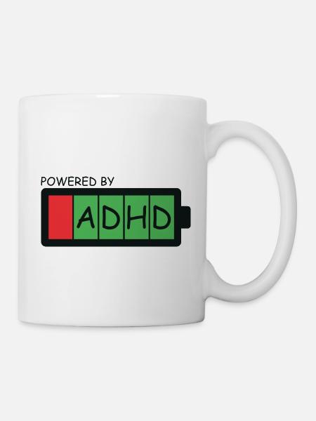 ADHS - Tasse - Weiß