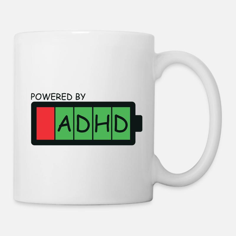 ADHS - Tasse - Weiß