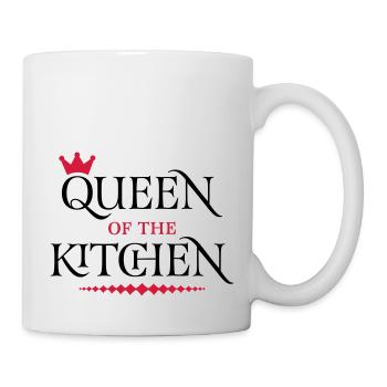 Queen of the Kitchen - Tasse - Weiß - Rechts
