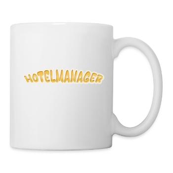 Job Hotel Manager - Mug - white - Right