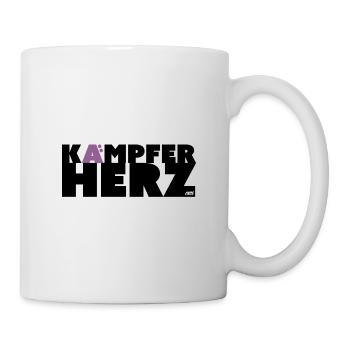 KH - Fighter's Heart Saying - Mug - white - Right
