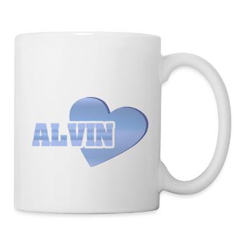 Gold Alvin - Tasse - Weiß - Rechts