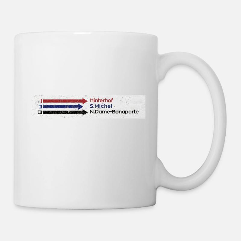 Katakomben Bunker Paris - Tasse - Weiß
