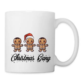 christmas gang lebkuchenmann - Tasse - Weiß - Rechts