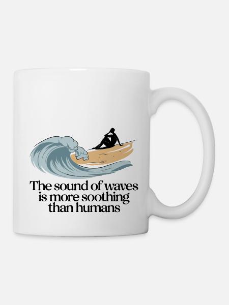 ALS MENSCHEN - Tasse - Weiß
