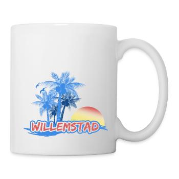 Willemstad Beach - Mug - white - Right