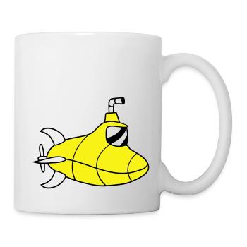U-Boot Unterseeboot Tauchgang Tauchboot Kapitän - Tasse - Weiß - Rechts