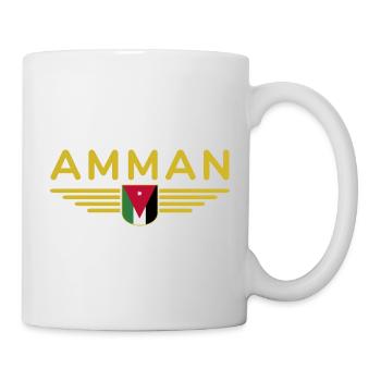 Jordan Amman Fan Outfit T-Shirt Design Gift - Mug - white - Right