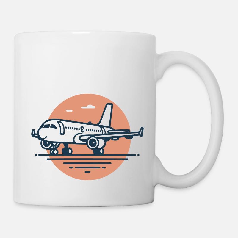 Airliner - Mug - white