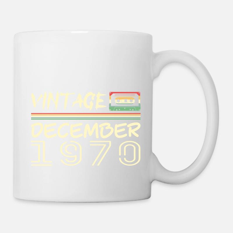 1970 Décembre 1970 Jubilé Décembre 1970 - Mug blanc - blanc