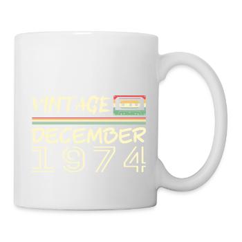 1974 Décembre 1974 Jubilé Décembre 1974 - Mug blanc - blanc - Droite