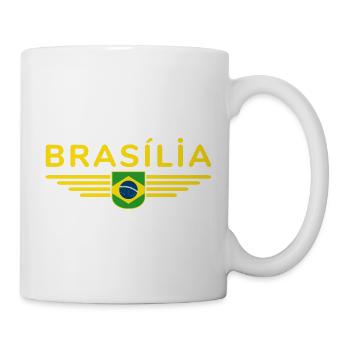 Brasília T-shirt for fans and travelers - Mug - white - Right