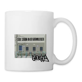 Giesing // Illustration - Tasse - Weiß - Rechts