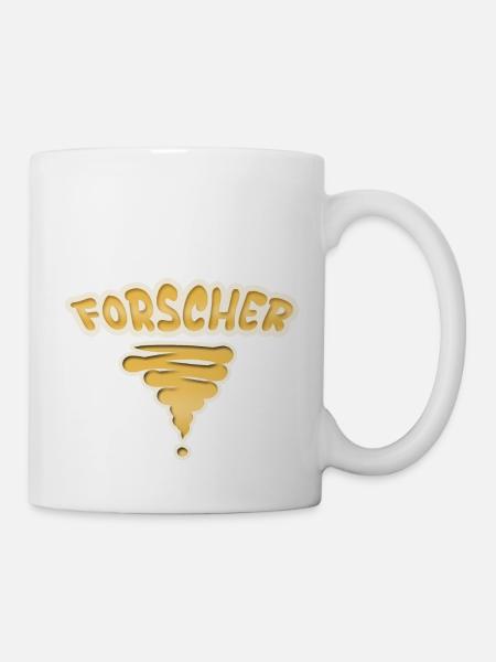 Geschenk für Forscher - Tasse - Weiß
