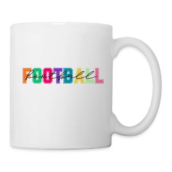 Football Colors - Football Lover Gift - Mug - white - Right