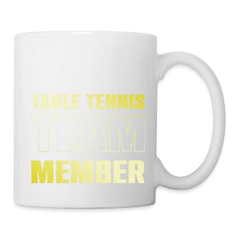 Table Tennis Team - Tasse - Weiß - Rechts