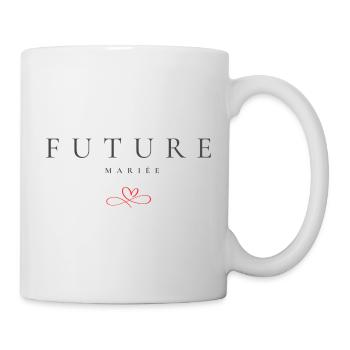 Braut - Tasse - Weiß - Rechts