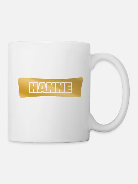 Hanne - Tasse - Weiß