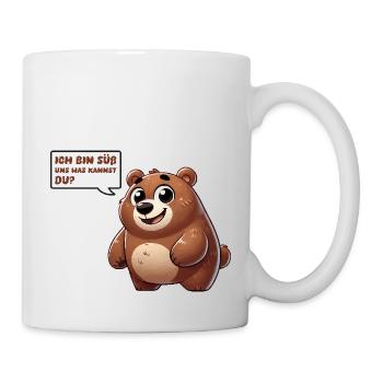 Bear Comic Cute - Mug - white - Right