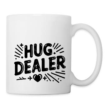 Revendeur Hug - Mug blanc - blanc - Droite