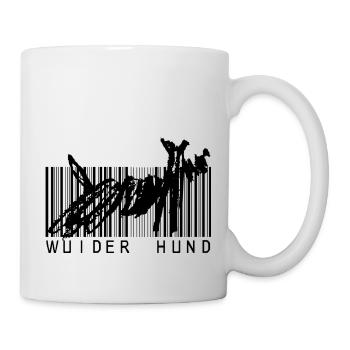 Wuider Hund Hundemotiv - Tasse - Weiß - Rechts