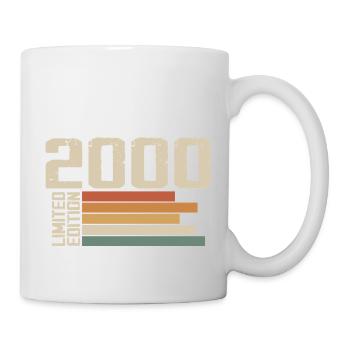 2000 Vintage - Retro 2000 Birthday Gift 2000 - Mug - white - Right