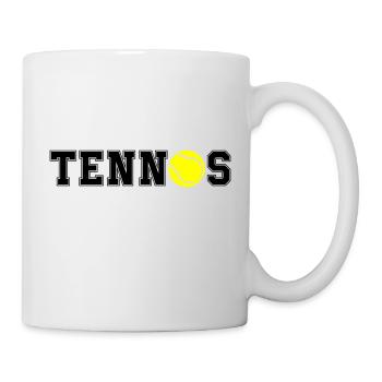 tennis - Tasse - Weiß - Rechts
